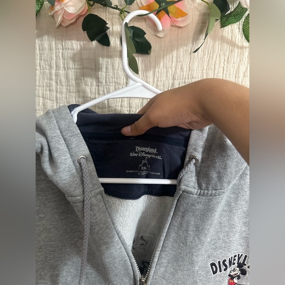 Disneyland 1955 Zip Hoodie Sweatshirt - Size Large - Picture 3 of 4